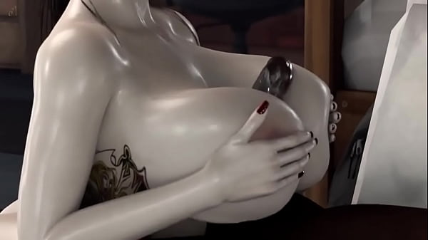 3D interracial porn