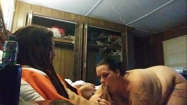 My. Lovely bbw doing some mouth work
