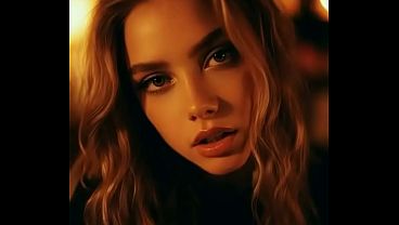 Take Me Tonight – Blonde Seduction by the Fireplace (AI-generated)