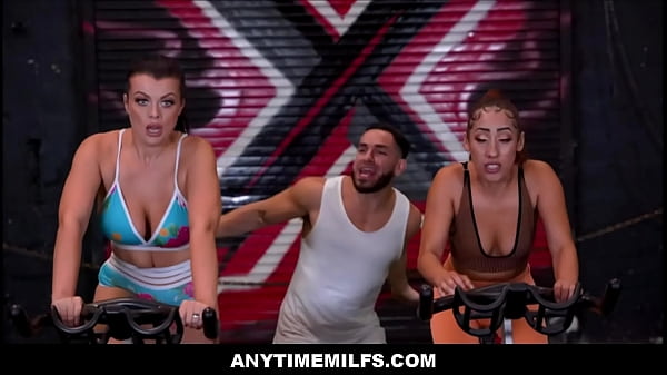 AnytimeMilfs.com – Freeuse Threesome With Two Latina MILF Lesbians With Trainer