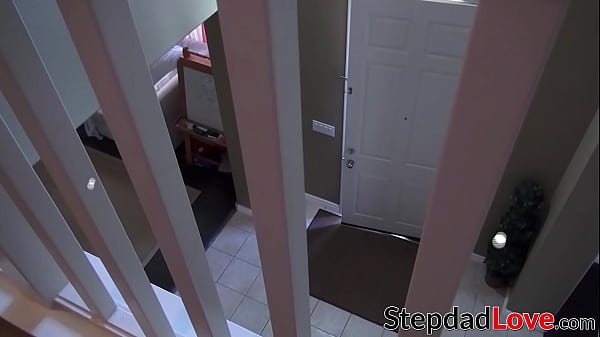Handsome teen smashed by stepdaddy