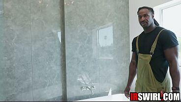 Black Plumber Fixing Client’s Wife’s Pipes | Interracial Sex